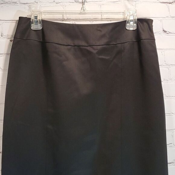 Lafayette 148 New York black wool pencil skirt - Picture 2 of 7